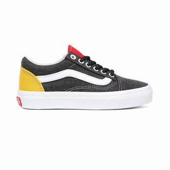 Gyerek Vans Coastal Old Skool Sportcipõ VA9723546 Fekete/Fehér